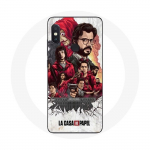 &Uuml;mbris Xiaomi Redmi Note 5 Pro La Casa De Papeli plakatikunsti jaoks