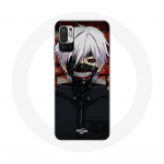 Coque pour Xiaomi Redmi Note 10 5G Tokyo Ghoul Kaneki Ken Masque Japonais Anime