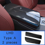LHD BMW 5. seeria G30 G31 jaoks s&uuml;sinikkiust keskkonsooli k&auml;etoe katte hoiukast k&auml;igukangi positsioonipaneeli dekoratsioonikate autovaruosad Type A LHD
