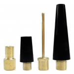 4 tk/komplekt t&auml;ispuhutav otsik, pikk kasutusiga Korrosioonikindel minipallipumba t&auml;ispumbakomplekt jalgrattale 4