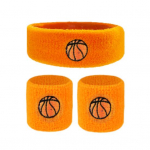 1 komplekt Lastele Spordipeapael K&auml;epael Palli tikandid Veniv hingav Higi neelav poistele T&uuml;drukutele Kootud Korvpalli V&otilde;rkpalli Randmekaitse kollane