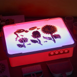 Liivamaali valguskast DIY USB interaktiivsed lauam&auml;nguasjad, komplektid algajatele Standard Pink