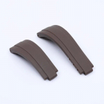 20 mm reguleeritav kellarihm Rolexi rihma jaoks DAYTONA SUBMARINER GMT Yacht-Master OYSTERFLEX Glidelock kummist kellarihma jaoks Logo & No Buckle-20mm