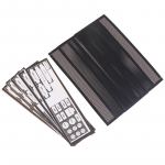 5 tk PVC tolmufilter Universaalne isetehtud kaitsekilp arvuti &scaron;assii sisendi/v&auml;ljundi jaoks One Size