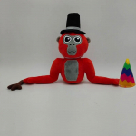 Uus 25 cm Gorilla Tag Monke Anime Palus m&auml;nguasi Pl&uuml;&uuml;s m&auml;nguasi T&auml;idisega Loomad Pehmed Plush Lastele Kingitused Nukule S&uuml;nnip&auml;ev punane