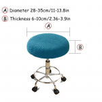 1/2/4/6TK Sametist S&ouml;&ouml;gitooli Kate Spandex Kodutooli Pealiskate Elastne J&otilde;uludekoratsioon Istmekate Pidu Bankett Pulmad Hotell 1pcs