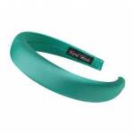 K&otilde;rgendatud disainiga juukser&otilde;ngas &uuml;hev&auml;rviline lai peapael Pehme puutega k&auml;sn juuksepael Mitmek&uuml;lgsed juukseaksessuaarid sinine