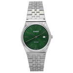 Casio Standard Analoog Roostevabast Terasest Roheline Tihvliga Kvarts MTP-B145D-3AV Unisex K&auml;ekell roheline