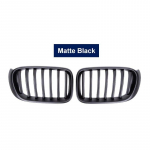 Auto esiosa sportlik neeruv&otilde;re iluv&otilde;re, matt l&auml;ikiv BMW X3 F25 X4 F26 14-17 &uuml;herealine liist, asendamine v&otilde;idus&otilde;idu p&otilde;rkeraua v&otilde;rede jaoks matt must v&auml;rv