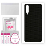 apgo Protective Skin Sticker for the back compatible with Xiaomi Mi 9 Lite, Wrap Film, Foil, Vinyl - Pattern Matrix