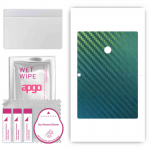 apgo Protective Skin Sticker for the back compatible with Teclast T20, Wrap Film, Foil, Vinyl - Pattern Carbon Chameleon CAKA1