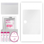 apgo Ultra Clear Protective Skin Sticker for the back compatible with Oppo Pad 2, Wrap Film, Hydrogel Film, Flexible, Soft TPU with positioning layer