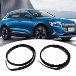 2x Roof Drip Molding 75561-02020 Auto Spare Parts Car Accessories Easy to Install Replacement Black