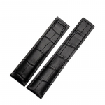 Ehtne nahkrihm 19mm 20mm 22m Tag Heueri meeste k&auml;ekelladele, k&auml;ekellade tarvikutele, volditava pandlaga nahast kellarihm 22mm