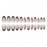 1 komplekt kantavad kunstk&uuml;&uuml;ned DIY k&uuml;&uuml;nekunsti komplekt liimi ja k&uuml;&uuml;neviiliga pealepressitavate k&uuml;&uuml;ntega veekindel geel v&otilde;ltsk&uuml;&uuml;ned T&auml;iskattega Prantsuse n&auml;pun&auml;ited Kunstlikud B