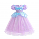 T&uuml;drukute v&auml;ike merineitsi v&otilde;luv printsesskleidid, kost&uuml;&uuml;mid, laste kost&uuml;&uuml;mid, karnevalipidu, lapsed, halloweeni kleit, riided 2&ndash;10 a. 100 helelilla v&auml;rv