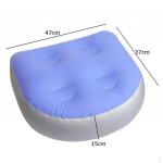 for , Multifunctional Spa Tub Booster Seat Cushion Inflatable Pad Waterproof Bathtub