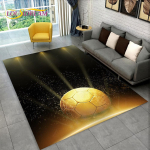 3D-jalgpalliv&auml;ljaku koomiksiv&auml;ljaku vaip, elutoa diivani vaibavaip, m&auml;ngutoa uksematt, libisemiskindel lapse p&otilde;randamatt 120x160cm(47x62in)