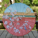 Jaapan p&auml;ikesevari Hiina tantsuetendus, tuulekindel vihmavari, naiste haldjas, iidne Hanfu cosplay, UV p&auml;ikese&otilde;li, paberist vihmavari