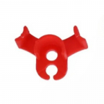 1/10/50/100 tk Taimepainutaja 90-kraadine madala pingega treeningklamber Korduvkasutatav taimevarre oksa painutamine tugiklambrid aiatarbed small-red-1pcs