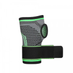 Randmetoe tugi hingav ortopeediline randmerihm Reguleeritav elastne kompressioonside Fitness T&otilde;stmissport M roheline