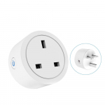 Graffiti WiFi Smart Socket 16A v&otilde;imsuse m&otilde;&otilde;tmine AI h&auml;&auml;ltelefoni kaugjuhtimispult Briti standardne pistik ja pesa 1Pcs