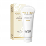 SADOER Brightening Gentle Cleansing Face Wash White Rice Niacinamide Cleanser