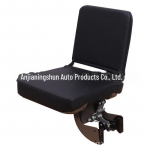 Spetsiaalne k&uuml;ljele paigaldatav &uuml;lesp&ouml;&ouml;ratav haagissuvila haagissuvila tool koos automaatse tagasil&ouml;&ouml;giga istmega Steel, Sponge, Leather, HS-JLZY-D7AJY