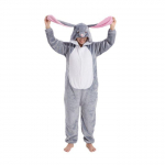 MashiMaro Cosplay kost&uuml;&uuml;m t&auml;iskasvanutele Kigurumi &uuml;hes t&uuml;kis pidžaama multikas Halloweeniks kogu kehale m&otilde;eldud riided XL hall