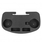 Kaasaskantav kokkupandav toolipoolne tassihoidja joogijookide hoiustamisalus must