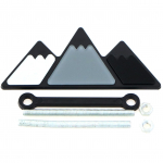 4Runner Tundra Sequoia Rav4 Highlanderi iluv&otilde;re embleemi kaunistussildi asendus punane