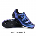 Uued meeste ja naiste maantees&otilde;idukingad, hingavad, mugavad, mugavad, kulumiskindlad jalgrattakingad 43 sinine