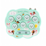 L&otilde;bus Mini Palm Hit Ground Mouse m&auml;nguasi m&auml;nguasi masina v&otilde;tmehoidja armas multikas Loominguline funktsioon Kingitus ripats lastele lastele j&otilde;ulukink roheline