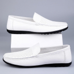 Suvemood meeste tossud K&otilde;igega sobivad vabaajajalatsid V&auml;litingimustes hingavad meeste nahkjalatsid V&otilde;rkpinnaga vabaaja mokassiinid 44