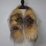 Uued naiste talvine 100% ehtsast rebase karusnahast sall v&auml;listingimustes hoidke soojas paksud naturaalsest rebase karusnahast sallid naiste moe ehtsast rebase karusnahast summuti Length 80cm kuldne