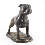 Staffordshire Bull Terrier, Staffy - exclusive dog figurine, luxury interior decoration, limited edition figures from the Art-Dog brand