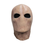 Slendermani mask Cosplay &Otilde;udne &Otilde;udus N&auml;ota Mees V&auml;lismaalase Kolju Latekskiiver Halloweeni Karnevali Peo Kost&uuml;&uuml;mi Rekvisiidid valge