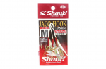 Shout JH-02 Jaco Hook Rigged Assist Rainbow Feather, suurus M (1) (8020)