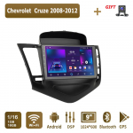 Androidi autoraadio Chevrolet Cruze 2008-2012 multimeediumipleieri peakomplekti stereo-GPS-i navigatsioonis&uuml;steemi jaoks BT WIFI 1+16 GB 1+16GB