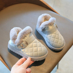 Mood laste lumesaapad Veekindlad paksud soojad t&uuml;drukute saapad 21 must