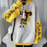 Asta Black Clover Jaapani Anime Hoodid Meeste Harajuku Y2k Multifilmi t&auml;navar&otilde;ivad vabaaja talvemood pikkade varrukatega kapuutsiga dressipluusid xs must