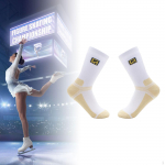 Uisusokid Puuvillane Elastne Lastele Laste Uisud Suusafiguur hall v&auml;rv