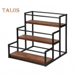 3-korruseline kohvisiirupi riiul 12 pudelile Siirupihoidja Raskeveokite Maitseainete Veinipudelite Korraldaja Esitlusstend Lauaplaadi Hoiuriiul Kohvibaar K&ouml;&ouml;k kohv