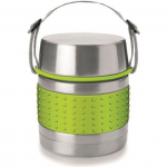 Termos kalla aliments tahke aine - Ibili - 741410 - Inox - 1000 ml - Vert - 13 x 13 x 17 cm