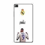 Coque Maniacase pour Huawei P8 Lite Kylian Mbappe Real Madrid 9 Hola