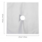 Kaitsepadja &uuml;likond erinevatele gaasipliitidele, gaasipliidiplaadi kaitse 27*27cm must