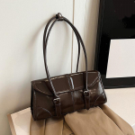 Yogodlns Tipptasemel Burgundia &otilde;livahast nahast kaenlaaukott Elegantne naiste magnetpandlaga &otilde;lakott, mitmek&uuml;lgne naiste kandekott 32x10x15cm kohv