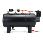 12V veoauto &otilde;hukompressor, 180 PSI r&otilde;hum&otilde;&otilde;tur, 4-liitrine paagikomplekt