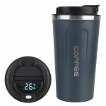 Tee vee ja kohvi temperatuuri n&auml;idik Thermo Cafe Leak_Proof Travel Thermo Cup termokruus 510 ml auto termoskruus kohvikruus Pink