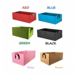 1/2/3 tk Istutuskasvkott ristk&uuml;likukujuline taimepeenar K&otilde;rgendatud k&ouml;&ouml;giviljakast Kangas Aiapeenar Hingav istutuskonteiner Kasvatuskott Istutuspott 1PCS-40*30*20cm must